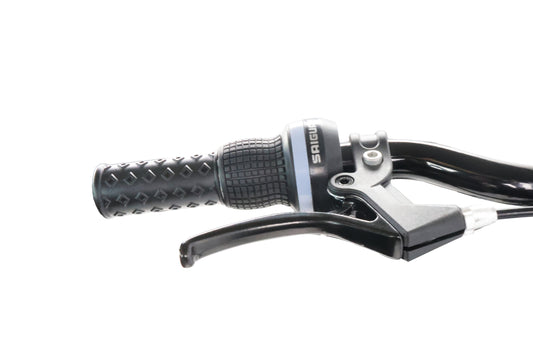 Bicicletă MTB bărbați 20” Sestriere, suspensie completă, cadru oțel, 6 viteze, frâne Shimano TY21 V-Brake