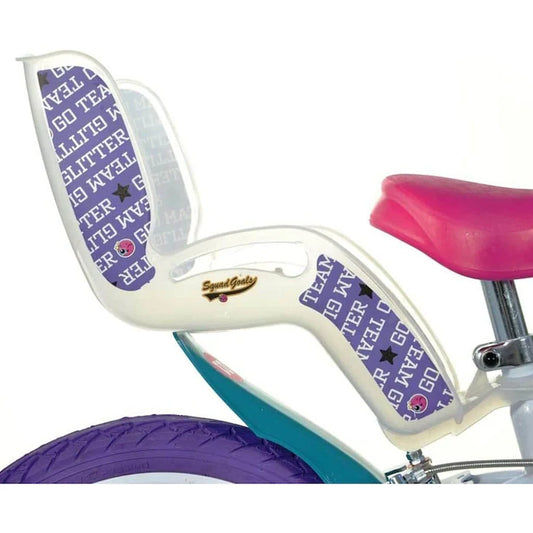 Bicicletă fete 16” LOL, roți ajutătoare, 5–7 ani