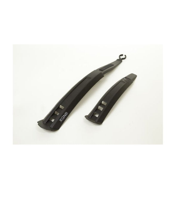 Bottari Noroi 26' quick installation mudguards for bicycles, durable plastic with mounting hardware for all bike types.