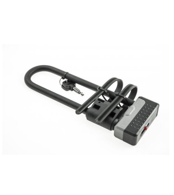 Bottari bicycle U-lock with handle and key, 13mm steel anti-theft lock for bikes, durable and secure.