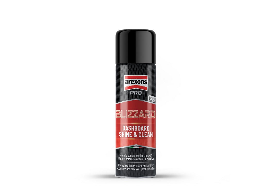 Bottari Blizzard 400ML car dashboard cleaner spray, auto interior cleaning product, suitable for all vehicle surfaces.