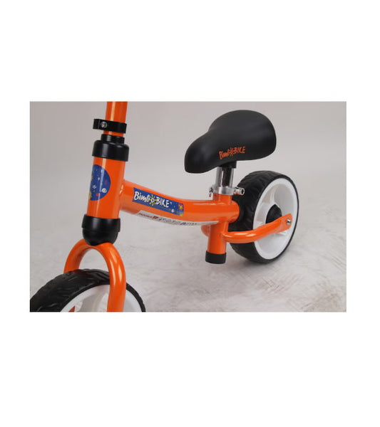 Bicicletă fără pedale Balance Bike 10” 2–4 ani, portocaliu