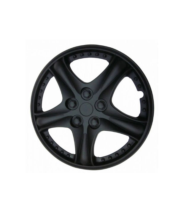 Set 4 capace roti 15 inch, negru