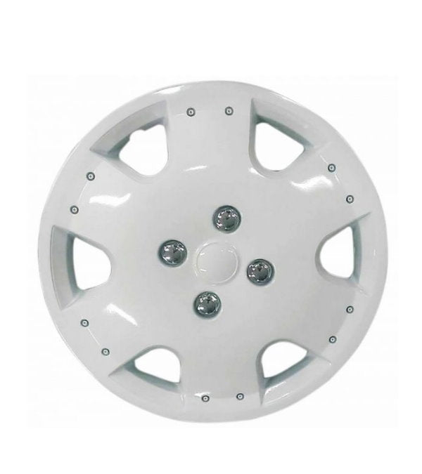 Set 4 capace roti 14inch, alb, MALLORCA