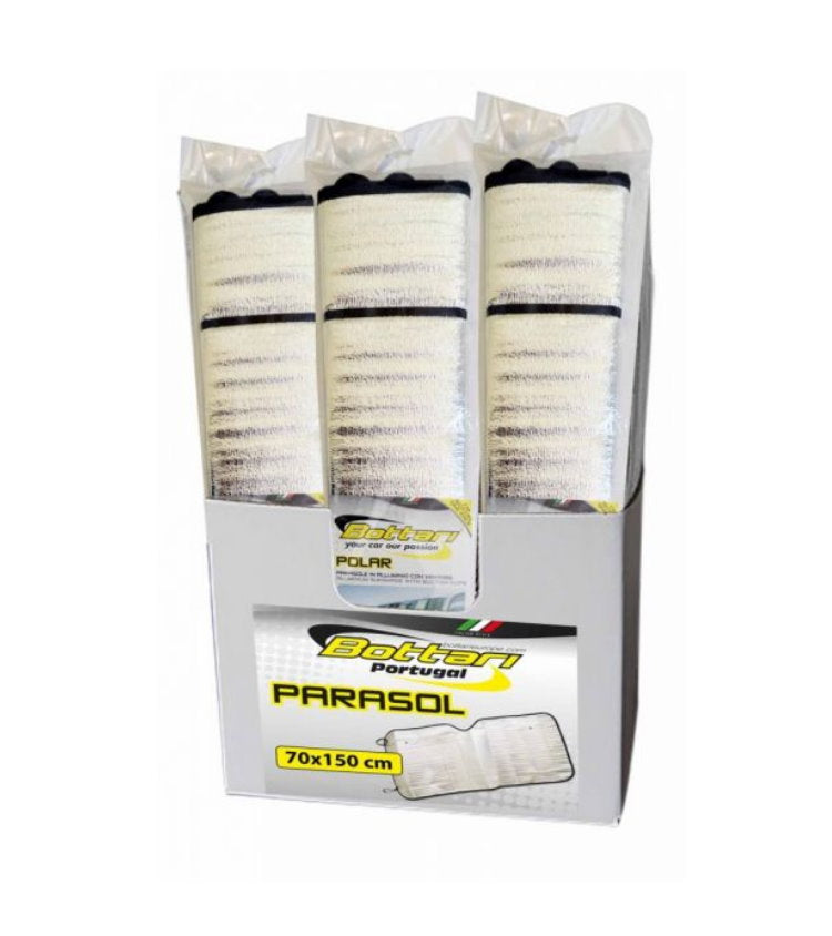 Parasolar frontal aluminiu Polar 70x150 cm