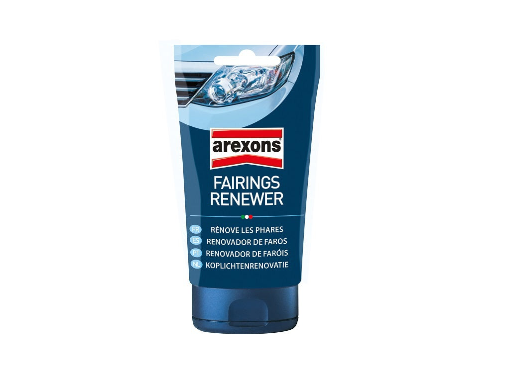 Arexons Polish-Pasta curatare faruri in 150 ml container, auto exterior cleaning and polishing accessory by Bottari.
