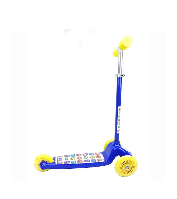 Trotineta copii, baieti, 2-6 ani, albastru