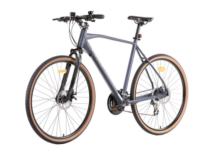 Bicicletă trekking bărbați 28” Crossroad 7.1, cadru aluminiu, suspensie, 24 viteze Shimano Altus, frâne pe disc