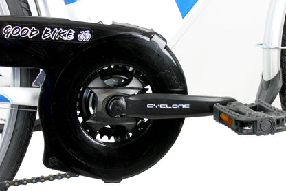 Bicicletă trekking bărbați 28” cadru oțel, 18 viteze, negru