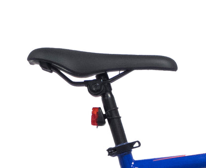 Bicicletă MTB bărbați 26” Milano, cadru oțel, 18 viteze, albastru/roșu