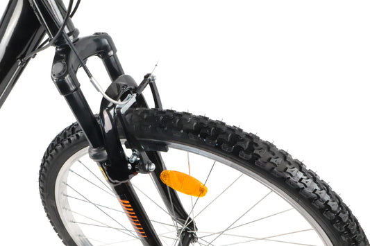 Bicicletă MTB bărbați 26” Cremona, suspensie față, cadru oțel, 21 viteze, frâne Shimano TY21 V-Brake