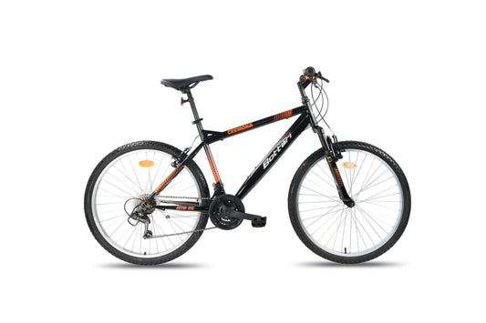 Bicicletă MTB bărbați 26” Cremona, suspensie față, cadru oțel, 21 viteze, frâne Shimano TY21 V-Brake