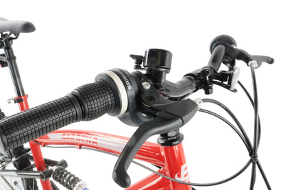 Bicicletă MTB bărbați 26” Gardena, suspensie completă, cadru oțel, 21 viteze, frâne Shimano TY21 V-Brake