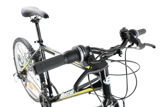 Bicicletă MTB bărbați 26” Milano, cadru oțel, 18 viteze, negru