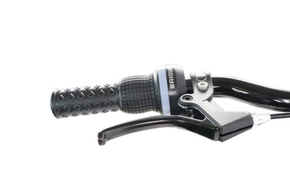 Bicicletă MTB bărbați 20” Sestriere, suspensie completă, cadru oțel, 6 viteze, frâne Shimano TY21 V-Brake