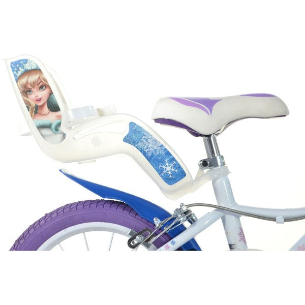 Bicicletă fete 14” Snow Queen, roți ajutătoare, 3–5 ani