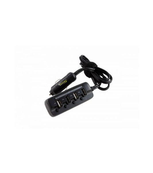 Adaptor priza auto 12V cu 4 USB