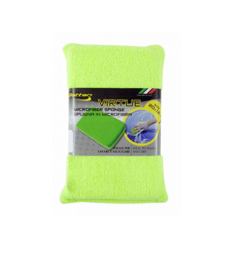 Burete microfibra 20X12X3CM VIRTUE