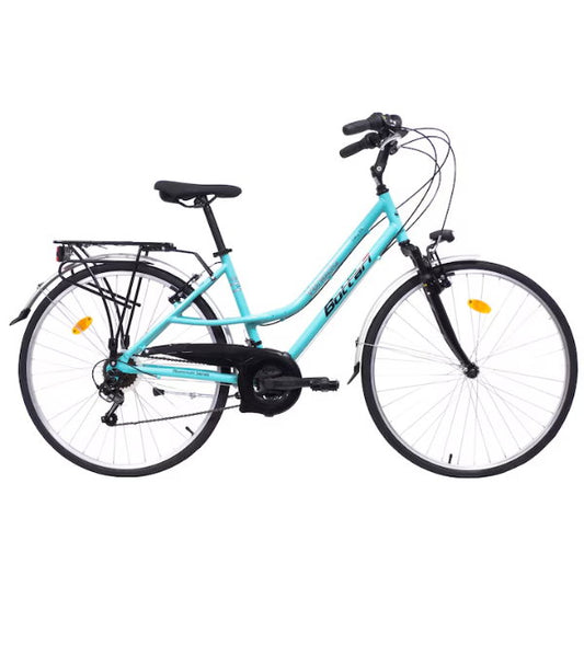 Bicicletă trekking damă 28” 21 viteze Shimano