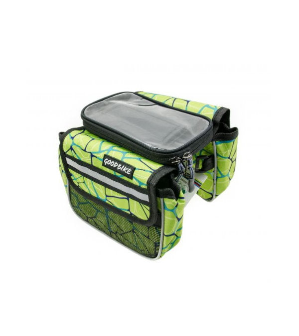 Geanta bicicleta cu buzunar telefon