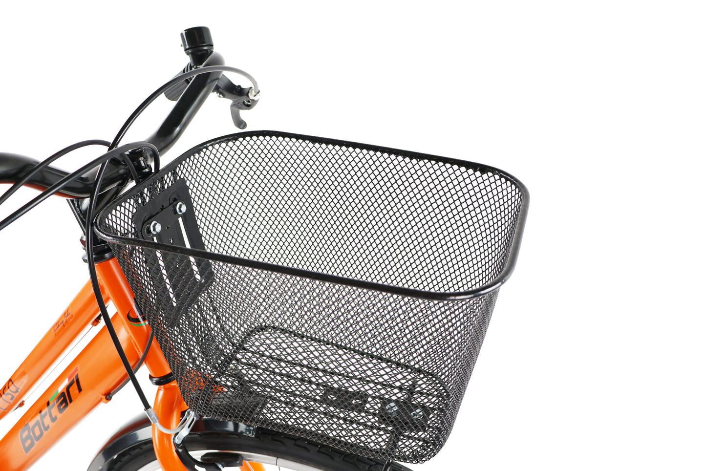 Bicicletă damă 28” cadru oțel, 6 viteze, furcă rigidă, portocaliu