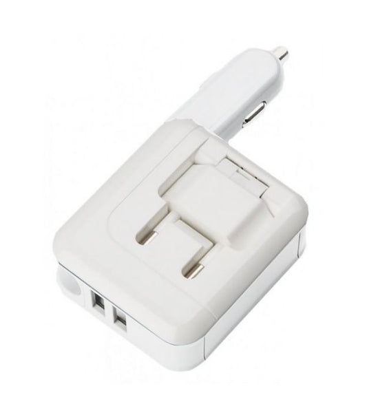 Incarcator auto 12V 220V (total 2.1A) COMBINE