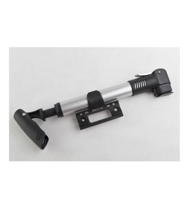 Bottari Mini pompa bicicleta DUAL AV FV DV with T ergonomic handle, compact bike pump for tire inflation and maintenance.