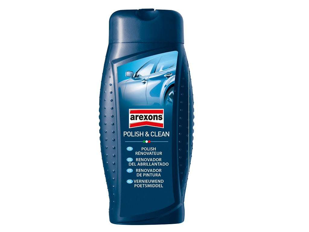 Bottari Polish & Clean 500 ml auto polish and cleaner in a bottle, designed for exterior car cleaning and detailing.