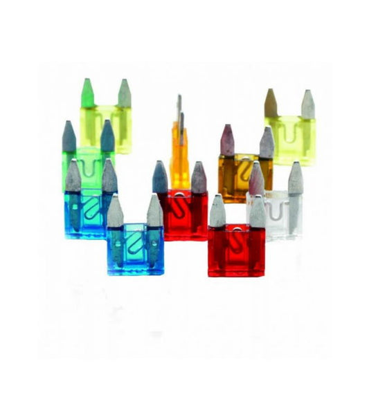SET 10 MINI SIGURANTE LAMELARE MINI FUSIBILI