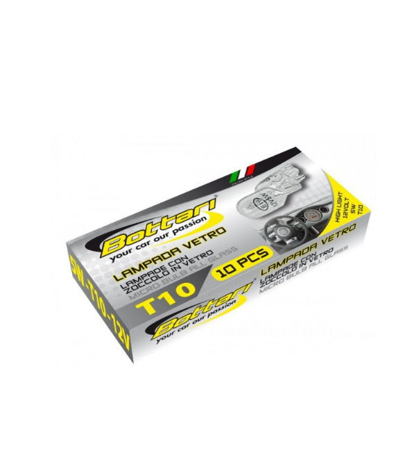 Set 10 becuri auto  12V 5W T10