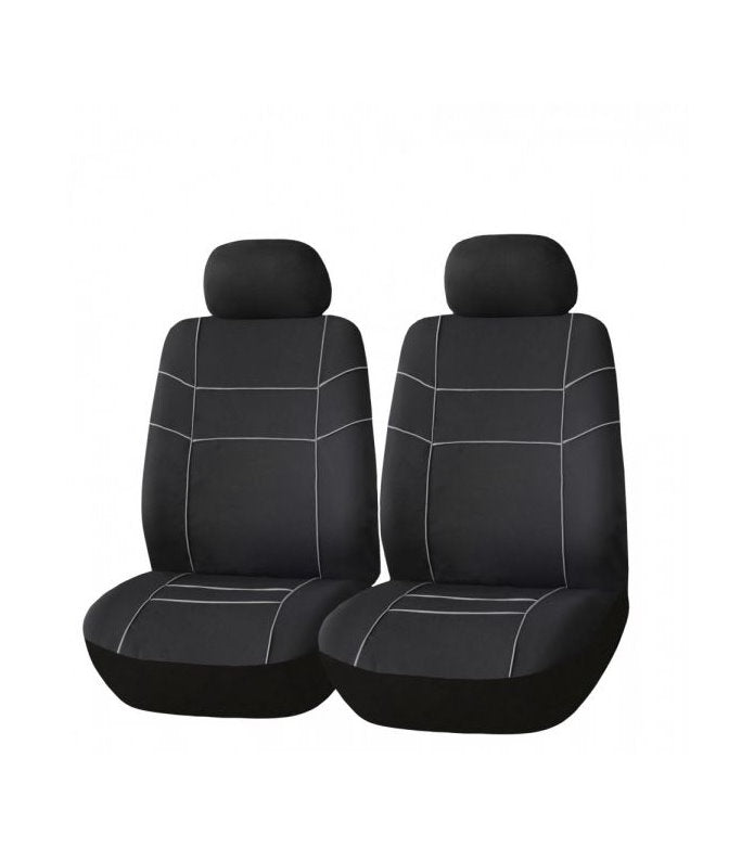 Set 2 huse scaun auto Vector negru gri