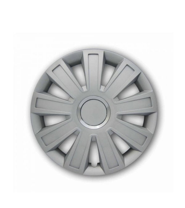 Set 4 capace roti 14 inch Silver Chrome Ring