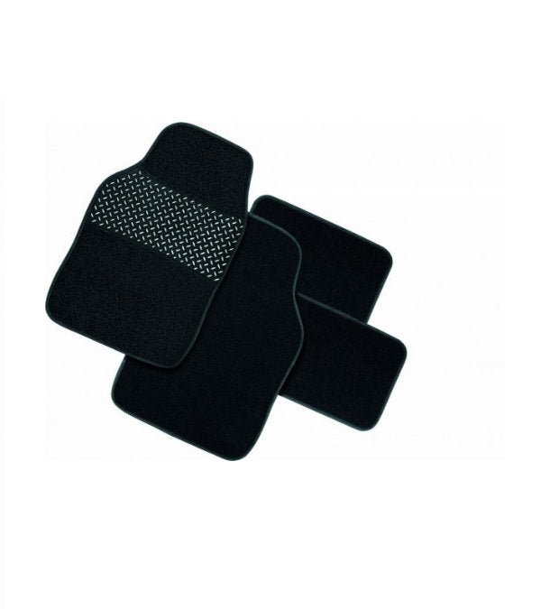 Set 4 covorase auto cauciuc si textil Gum-Pad