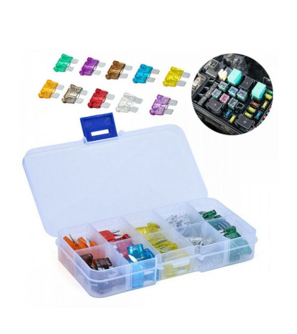 Set 49 sigurante auto fuzibile double-blade (5-7.5-10-15-20-25-30)