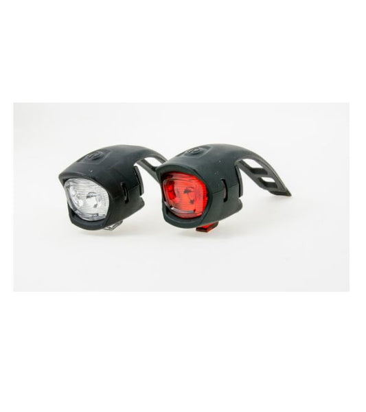 Bottari silicone bike light set with multiple LED lights for bicycle visibility and safety during night riding.