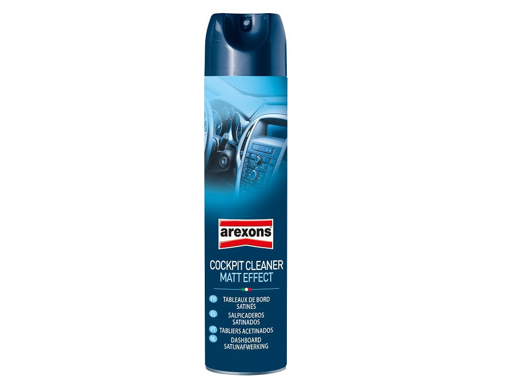 Bottari auto interior cleaner spray with high gloss finish, 600 ml, suitable for dashboard and surface cleaning and shine.