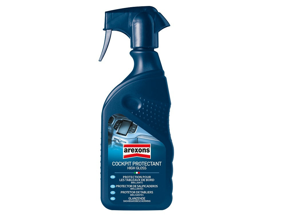 Bottari auto interior cleaner for dashboard and plastic, 500 ml, high-gloss protectant and cleaning solution for car surfaces
