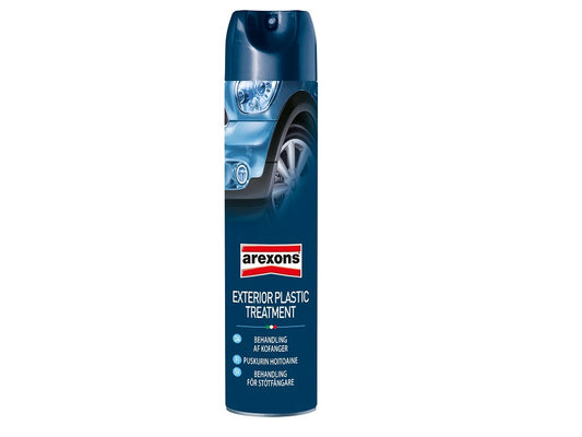 Bottari exterior plastic treatment spray for cars, 600ml, designed to clean and protect automotive exterior plastic surfaces.