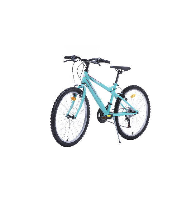Bicicletă trekking bărbați 24” 6 viteze, albastru