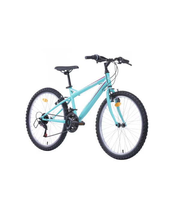 Bicicletă trekking bărbați 24” 6 viteze, albastru