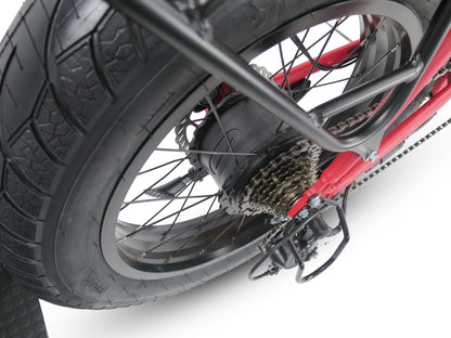 Bicicletă electrică FAT 20” E2800, cadru aluminiu, 7 viteze Shimano, baterie 13Ah