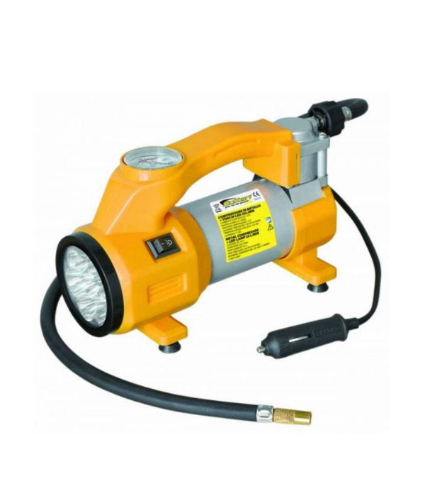 Compresor metalic + lampa 7 leduri
